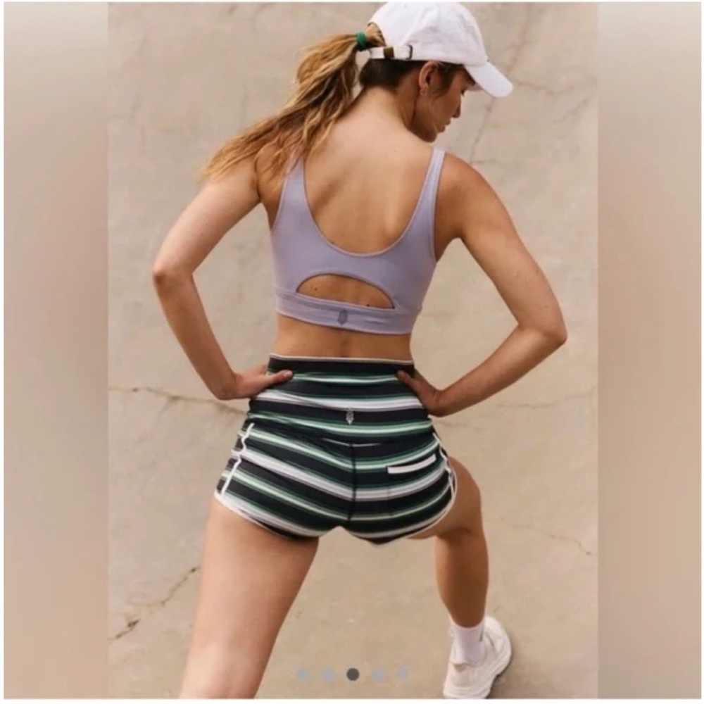 FREE PEOPLE Island Time Printed Shorts in Meadow combo NWOT $48